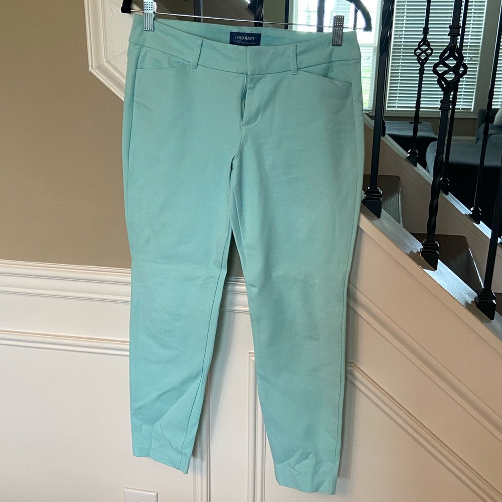 Old Navy Pixie Mid Rise Pants Ankle Length